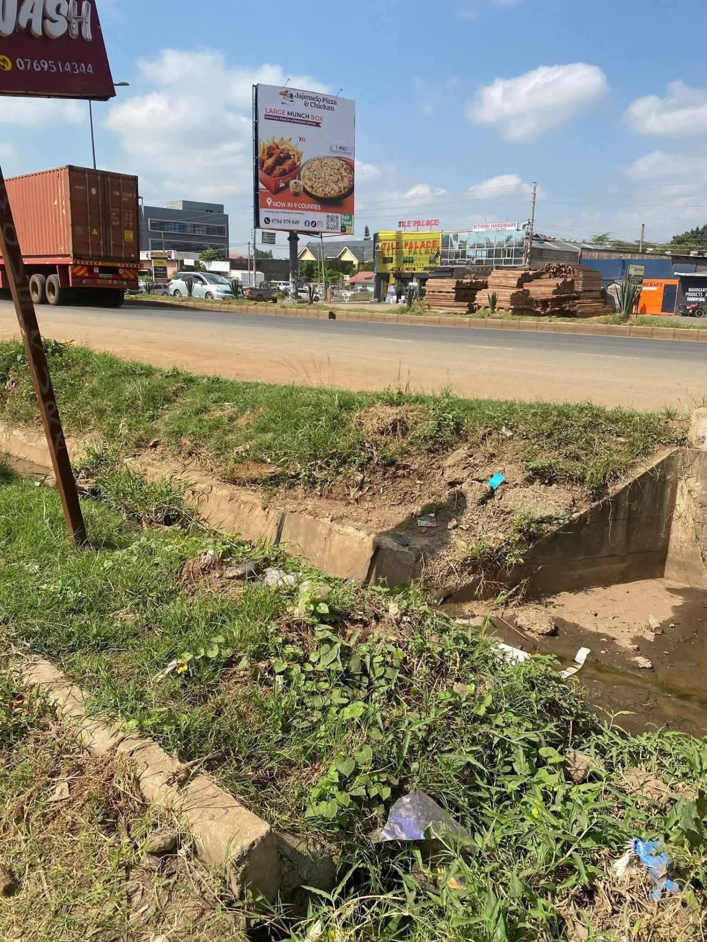 Prime 100x100 Plot To Lease — Touching Eastern Bypass, Kamakis